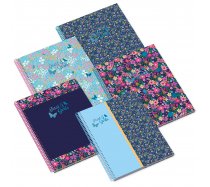 Spirálfüzet A/4 vonalas Just for Girls 80 l