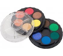 Vízfesték Gama 12 db-os kerek