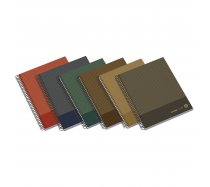 Spirálfüzet A/5 Ambar Kraft Kockás