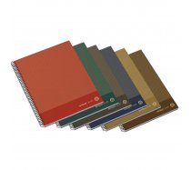 Spirálfüzet A/4 Ambar Kraft Kockás