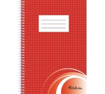 Spirálfüzet A/5 négyzetrácsos