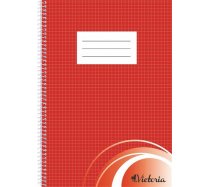 Spirálfüzet A/4 négyzetrácsos