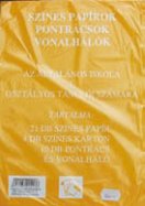 Színespapír-Pontrács I. osztály