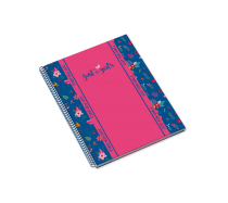 Spirálfüzet A/4 vonalas Just for Girls New Ages, 80 l