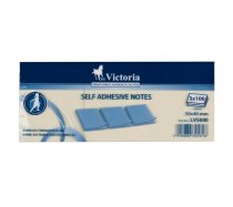 Jegyzettömb öntapadó 50mmx40mm Victoria
