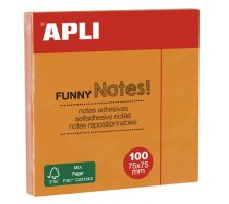 Jegyzettömb öntapadó 75mmx75mm Apli