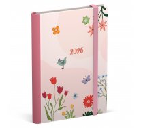 Határidőnapló 2026 FRAGILE kék