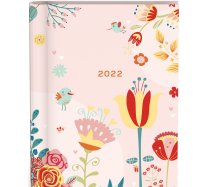 Mega-Papír határidőnapló 2022 FRAGILE rózsaszín